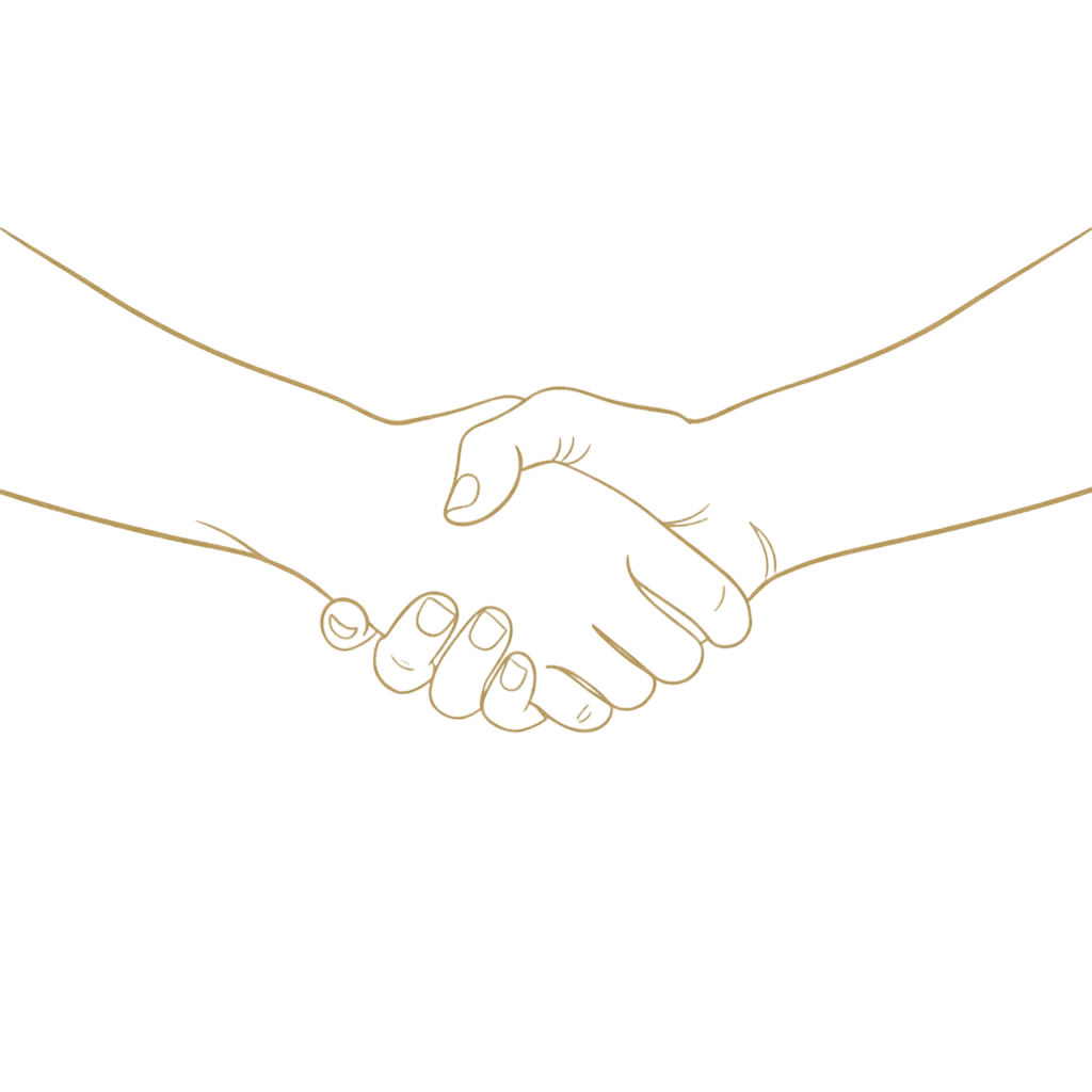 Handshake divider